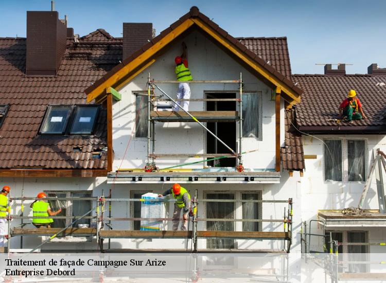 Traitement de façade  campagne-sur-arize-09350 Entreprise Debord